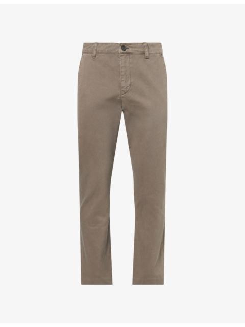 FRAME The Straight Regular-Fit Cotton Trousers