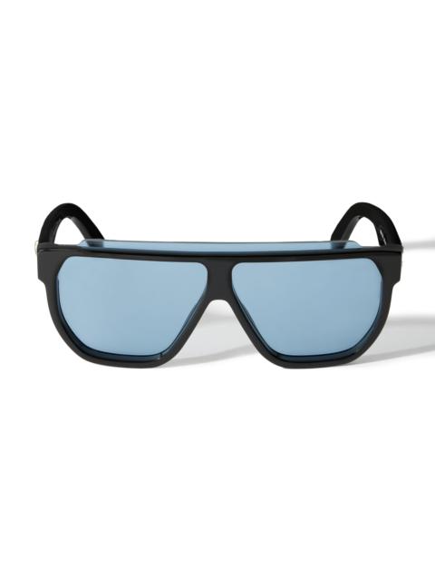 Off-White Earth Light Blue Lens Sunglasses