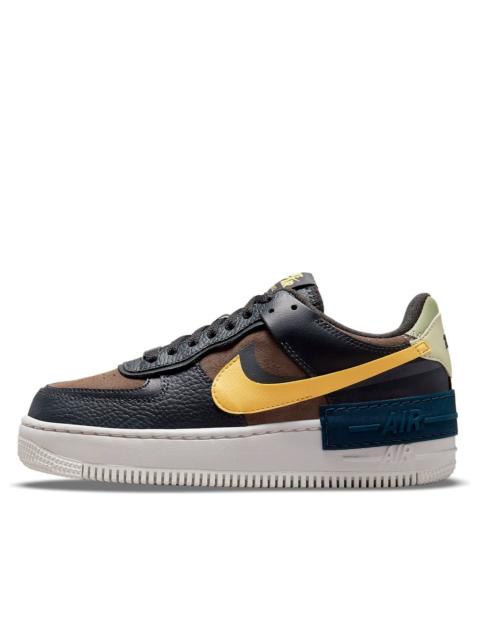 Nike (WMNS) Nike Air Force 1 Shadow 'Off Noir Saturn Gold' DQ0881-001