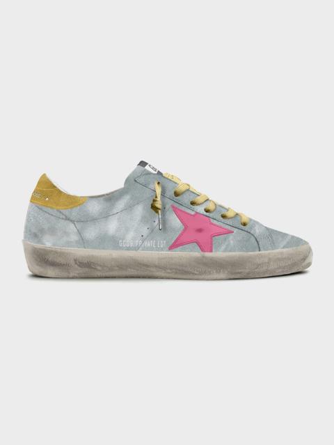 Golden Goose Super-Star Suede Low-Top Sneakers