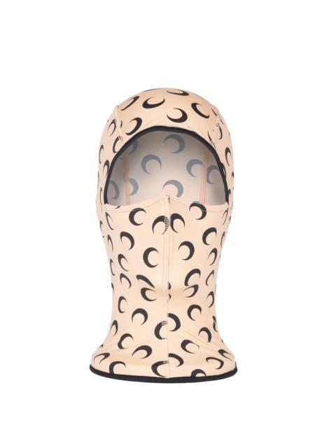 Marine Serre Recycled Moon Jersey Balaclava