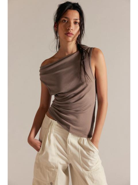 FREE PEOPLE We The Free Lola Asymmetrical Hem Tank Top