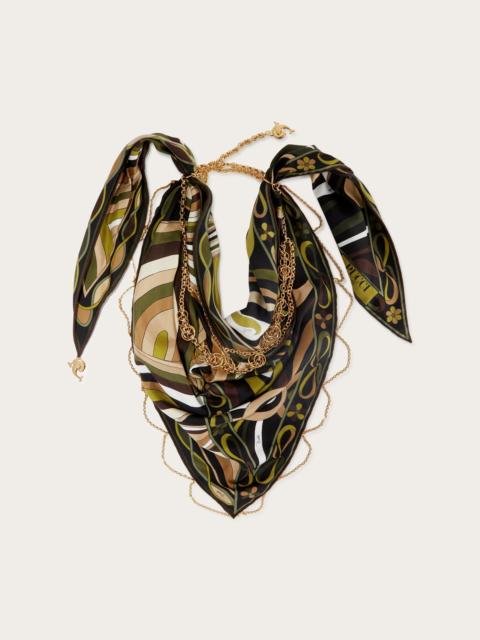 PUCCI FOULARD NECKLACE