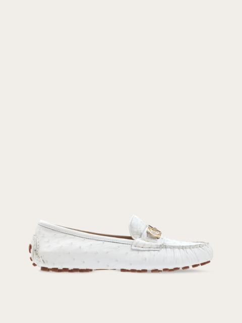 FERRAGAMO Driver with Gancini ornament