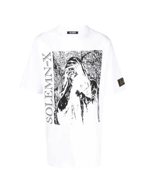 Raf Simons Solemn X oversized graphic-print T-shirt