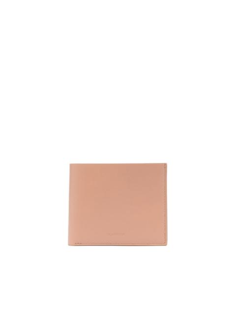 Jil Sander leather folding wallet