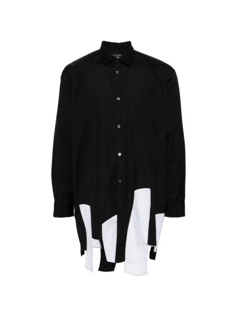 Comme des Garçons Homme Plus unique hem long shirt