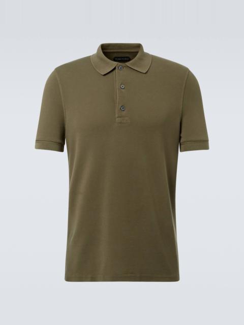 Piqué polo shirt