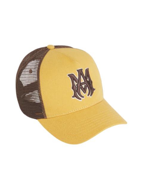AMIRI AMIRI MA Logo Trucker Cap Chai Tea