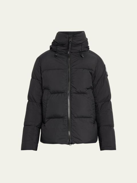 Canada Goose Men's Crofton Matte Nylon Hooded Puffer Jacket