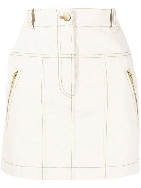 3.1 Phillip Lim high-waisted mini skirt