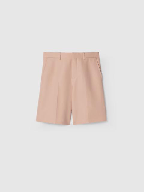 Wool mohair bermuda shorts