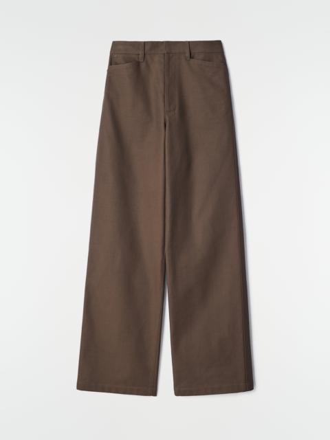 Lemaire STRAIGHT PANTS IN HEAVY COTTON TWILL