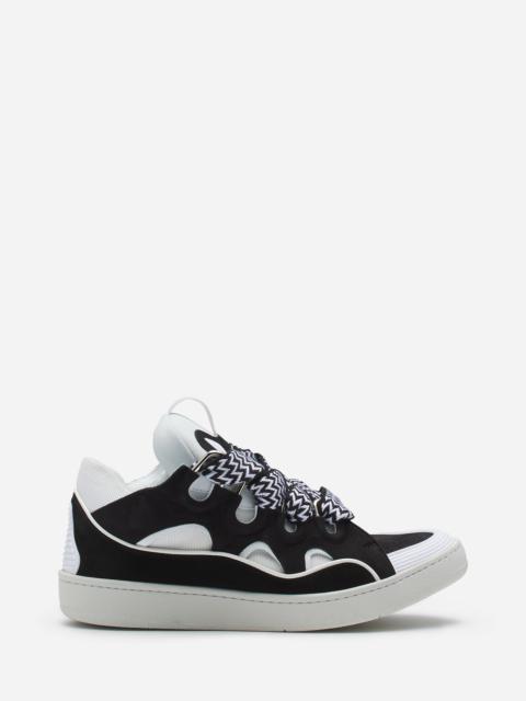 Lanvin LEATHER CURB SNEAKERS