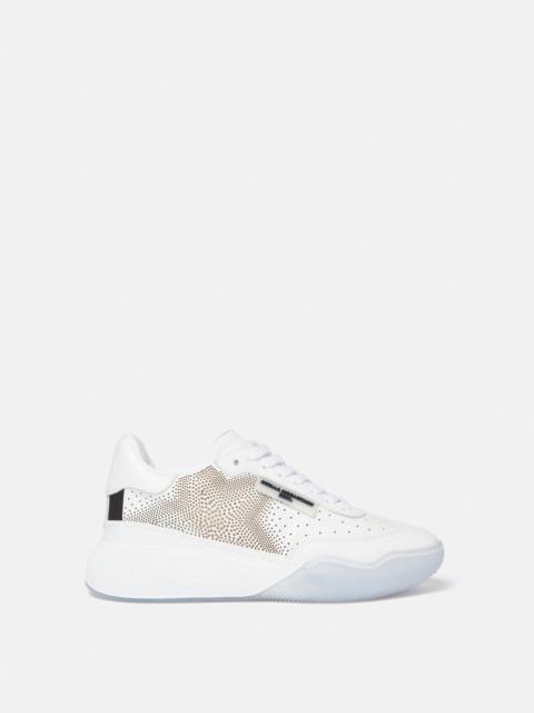 Stella McCartney Loop Perforated Star Lace-Up Trainers