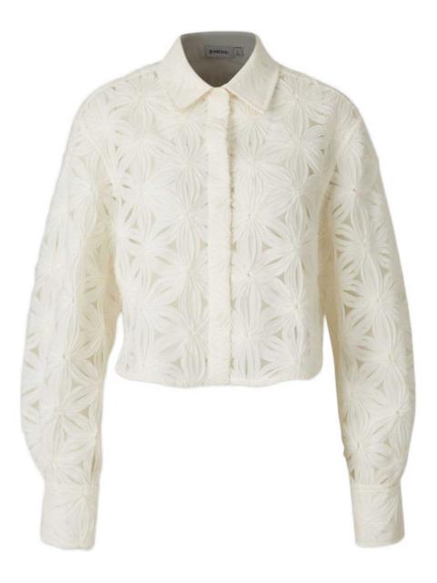 SIMKHAI floral buttoned shirt