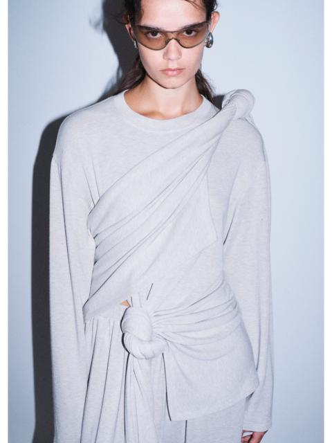 beaufille Beaufille Hari Sweater - Light Grey