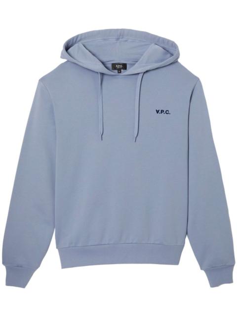 A.P.C. logo-print hoodie