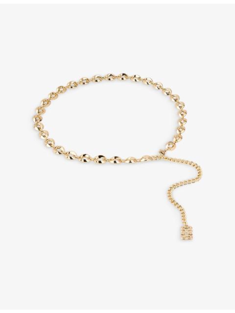 Sandro Embellished chain belt