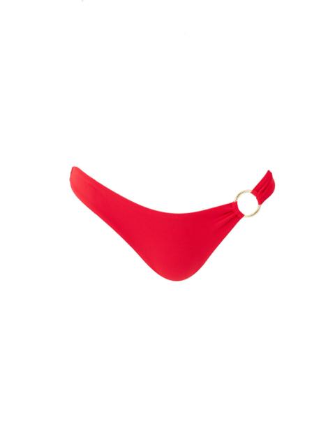 MELISSA ODABASH SAYA RED BIKINI BOTTOM