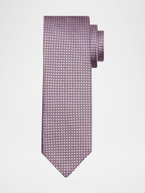 Canali Men's Textured Dot Tie
