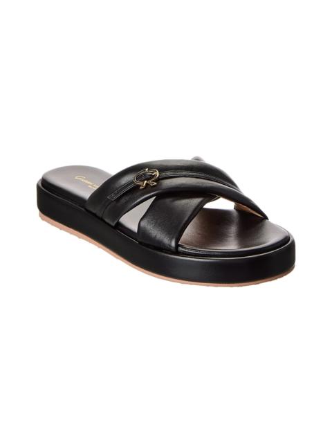 Gianvito Rossi Gianvito Rossi Alima Leather Platform Sandal