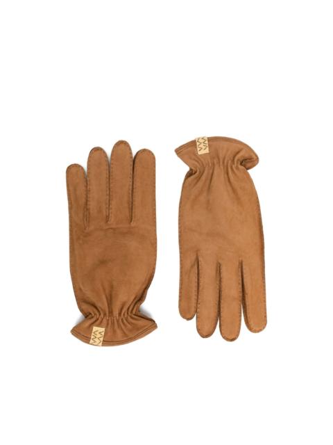 visvim leather gloves