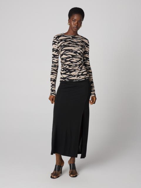DIANE VON FURSTENBERG Perfect Long Sleeve Top