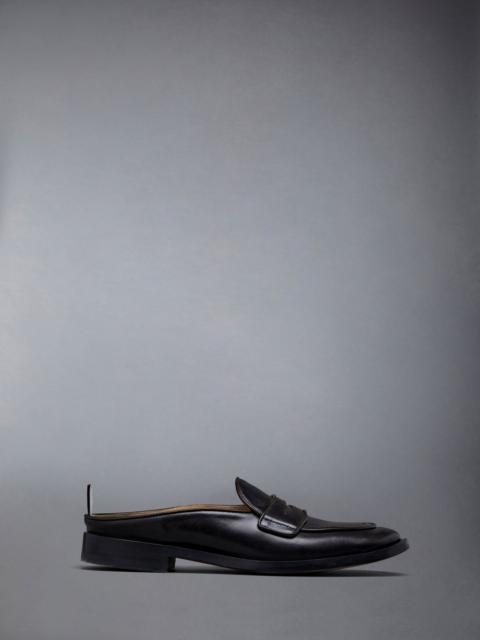 Box Calf Varsity Penny Loafer Mule