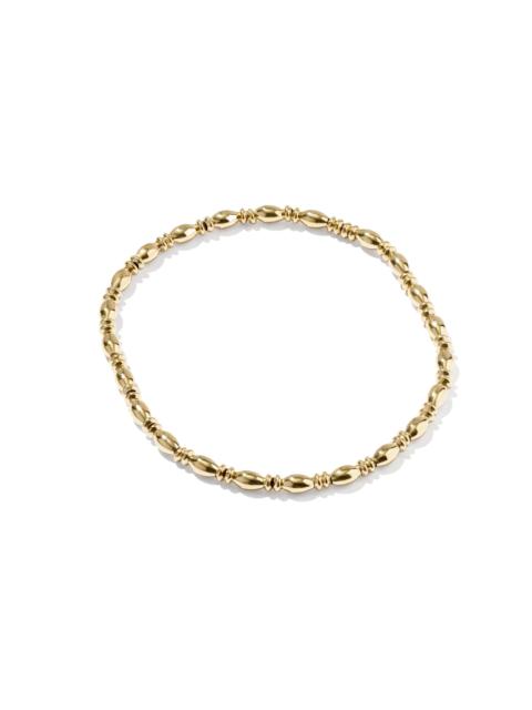 KENDRA SCOTT Miriam Small Bead 14k Gold-Filled Stretch Bracelet