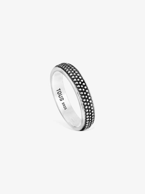 TOUS 4 mm silver Ring TOUS Man