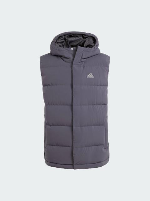 adidas Helionic Hooded Down Vest
