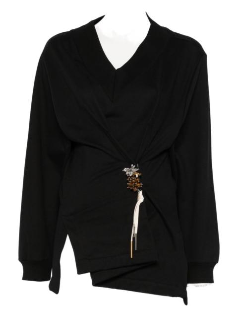 Dries Van Noten Cotton jersey top