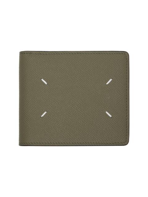 Maison Margiela Khaki Slim Wallet