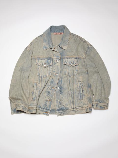 Acne Studios Denim jacket - Light blue/brown
