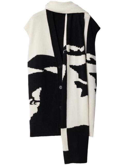 Burberry Equestrian Knight motif cape