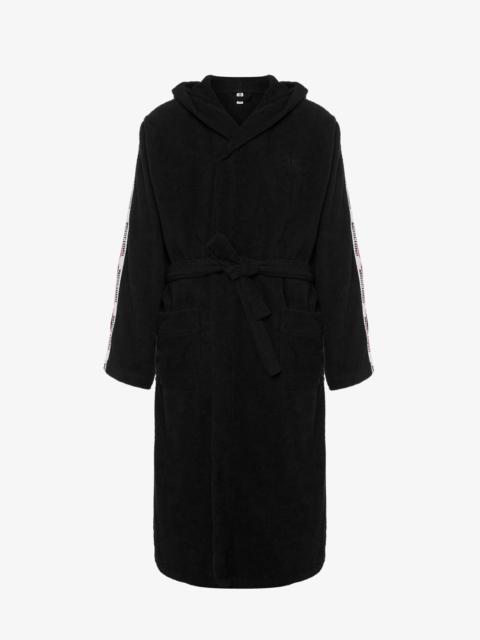 Moschino LOGO TAPE TERRY CLOTH BATHROBE