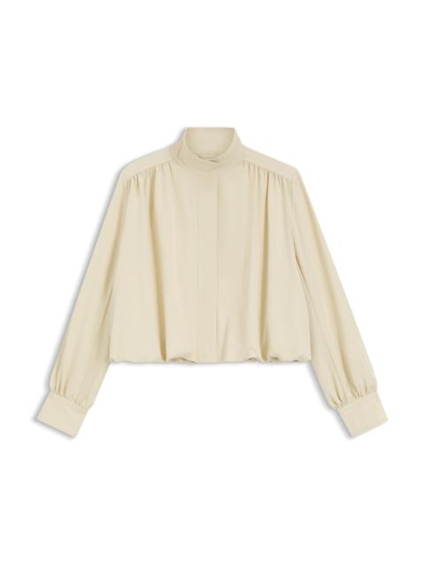 BOSS RELAXED-FIT BLAZER WITH BALLOON HEM