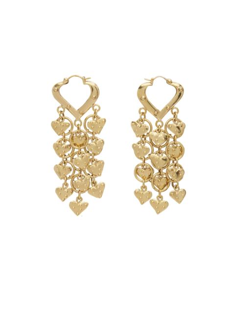 ALÉMAIS Atomic Heart Drop Earrings