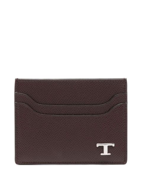 Tod's T Timeless-logo card holder
