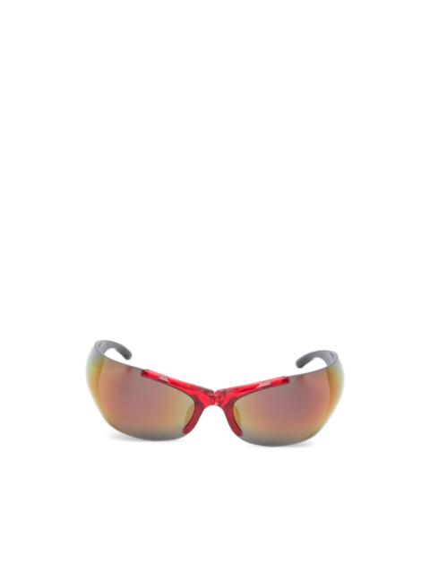 BALENCIAGA logo-detail sunglasses