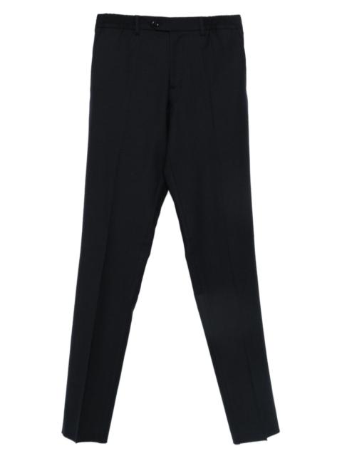 LARDINI virgin wool blend straight-leg trousers