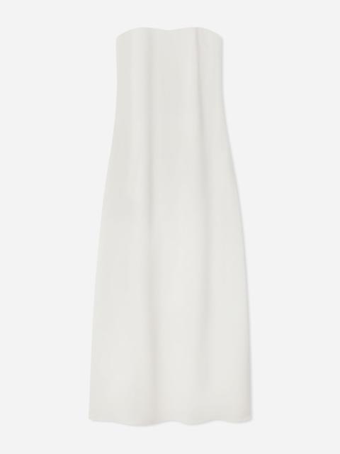 CO Strapless Column Dress in Viscose Crepe