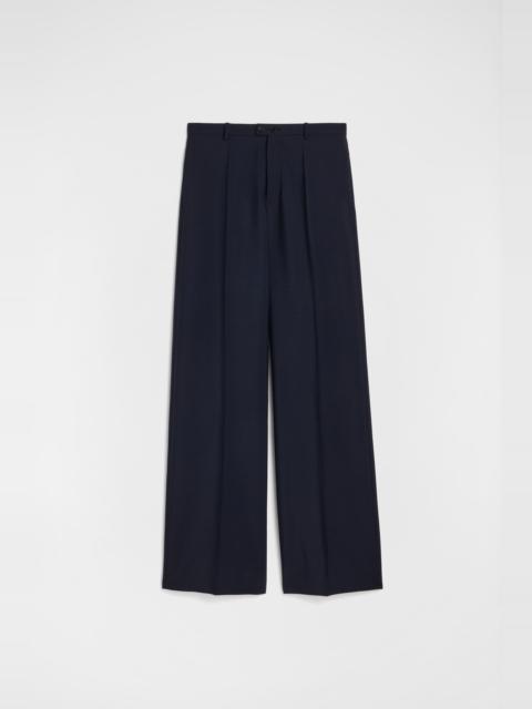 Jil Sander Wool Canvas Trousers