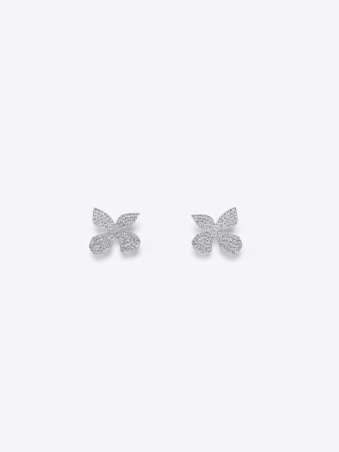 AREA BUTTERFLY CRYSTAL EARRINGS