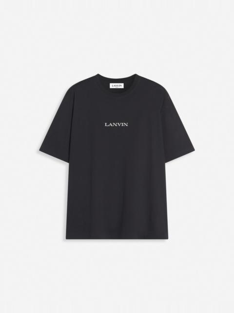Lanvin LANVIN EMBROIDERED CLASSIC T-SHIRT