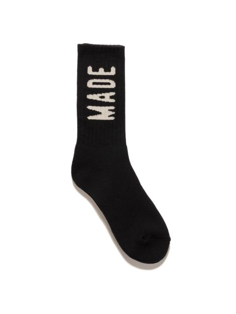 Human Made Logo Socks Black