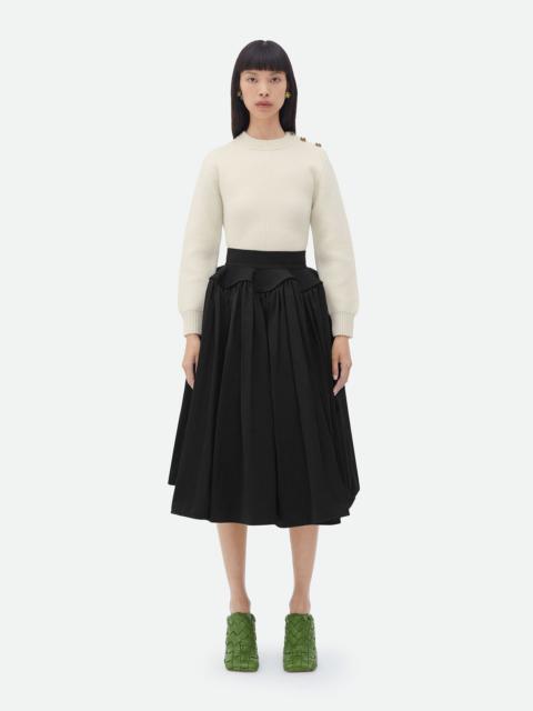 Bottega Veneta nylon skirt