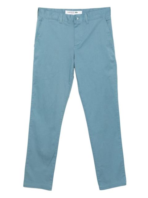 LACOSTE cotton chinos