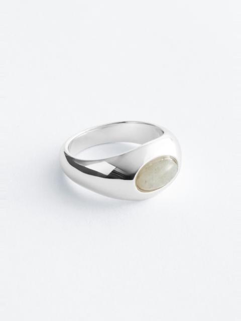 & Other Stories Labradorite Stone Ring